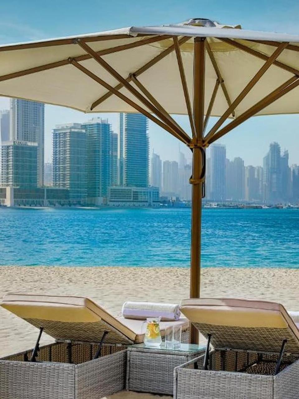 Luxury 5 Star Onebedroom - Seven Hotel & Apartment - West Beach At The Palm Jumeirah Dubaj Kültér fotó