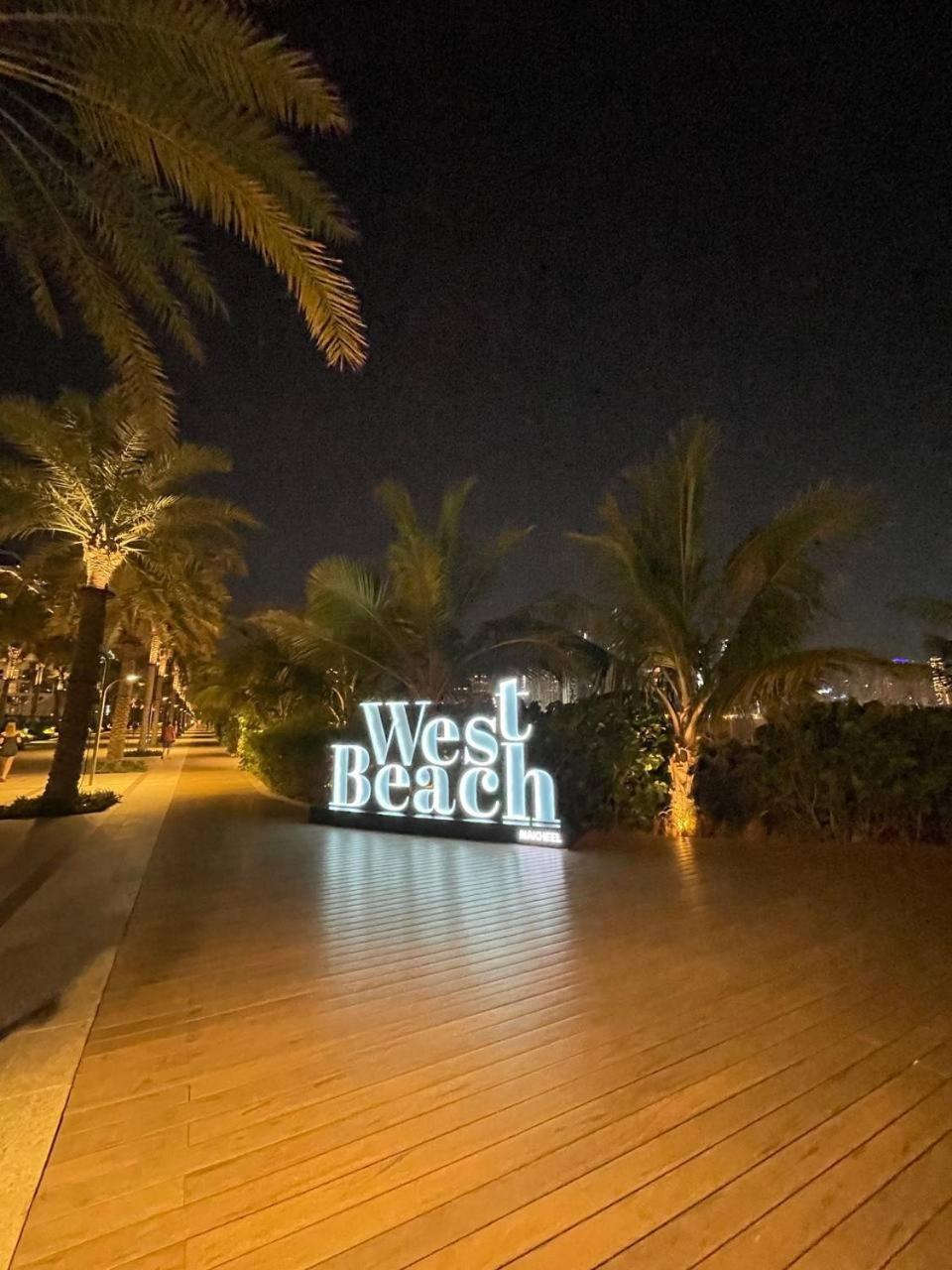 Luxury 5 Star Onebedroom - Seven Hotel & Apartment - West Beach At The Palm Jumeirah Dubaj Kültér fotó