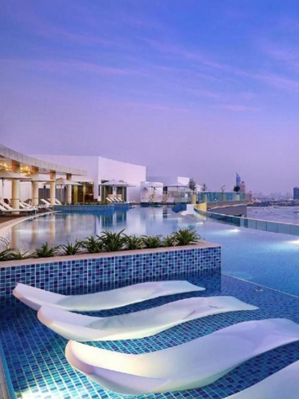 Luxury 5 Star Onebedroom - Seven Hotel & Apartment - West Beach At The Palm Jumeirah Dubaj Kültér fotó