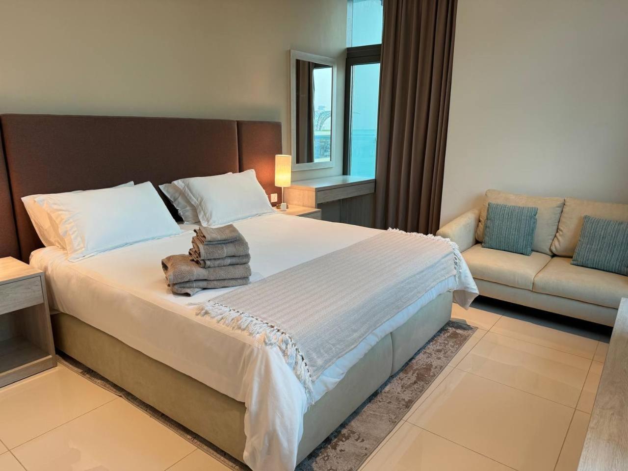 Luxury 5 Star Onebedroom - Seven Hotel & Apartment - West Beach At The Palm Jumeirah Dubaj Kültér fotó
