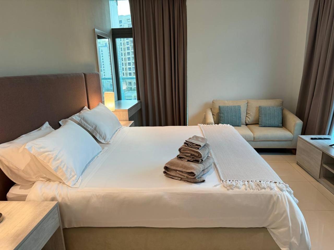 Luxury 5 Star Onebedroom - Seven Hotel & Apartment - West Beach At The Palm Jumeirah Dubaj Kültér fotó