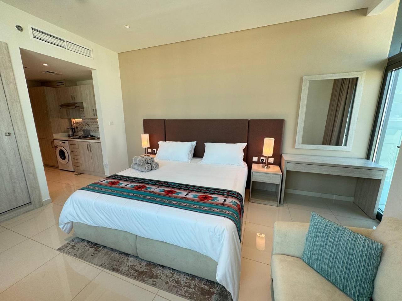 Luxury 5 Star Onebedroom - Seven Hotel & Apartment - West Beach At The Palm Jumeirah Dubaj Kültér fotó